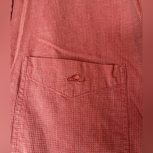 RESISTOL RODEO GEAR Men's Red Button-Down Shirt - Picture 3 of 5